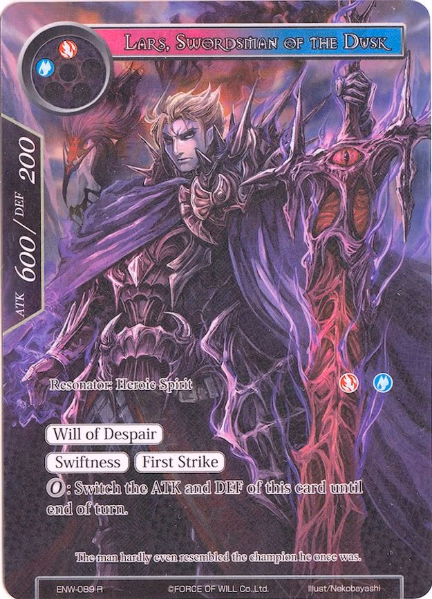 Lars, Swordsman of the Dusk - Rare (ENW-089)