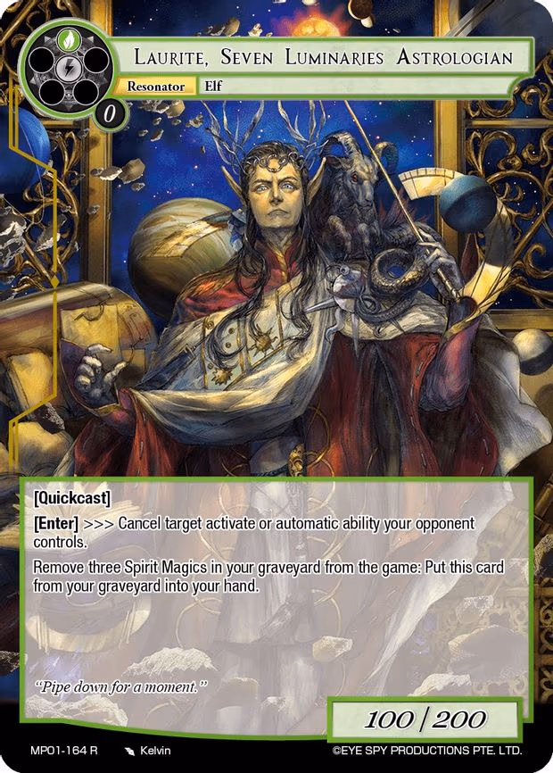 Laurite, Seven Luminaries Astrologian