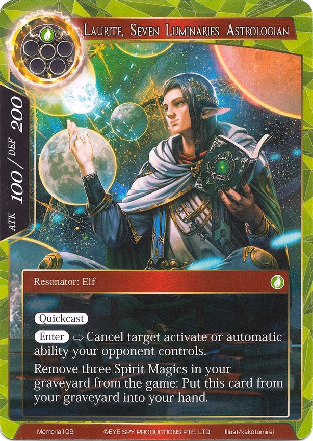 Laurite, Seven Luminaries Astrologian
