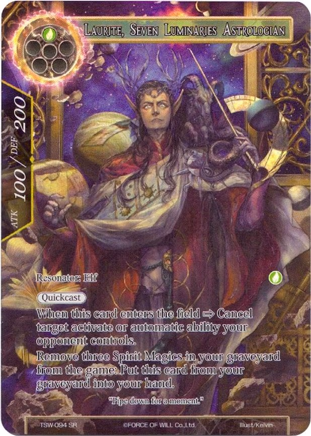 Laurite, Seven Luminaries Astrologian