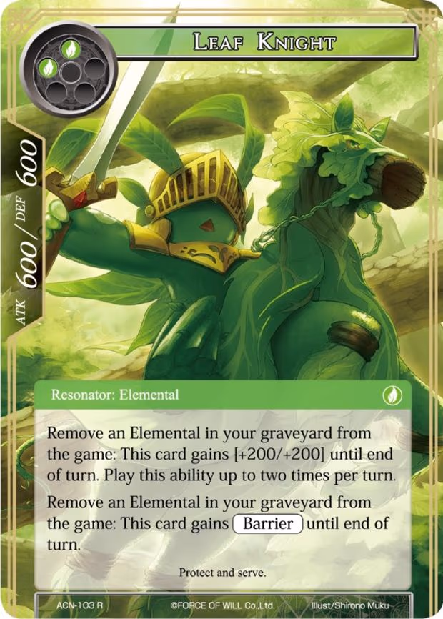 Leaf Knight - Rare (ACN-103)