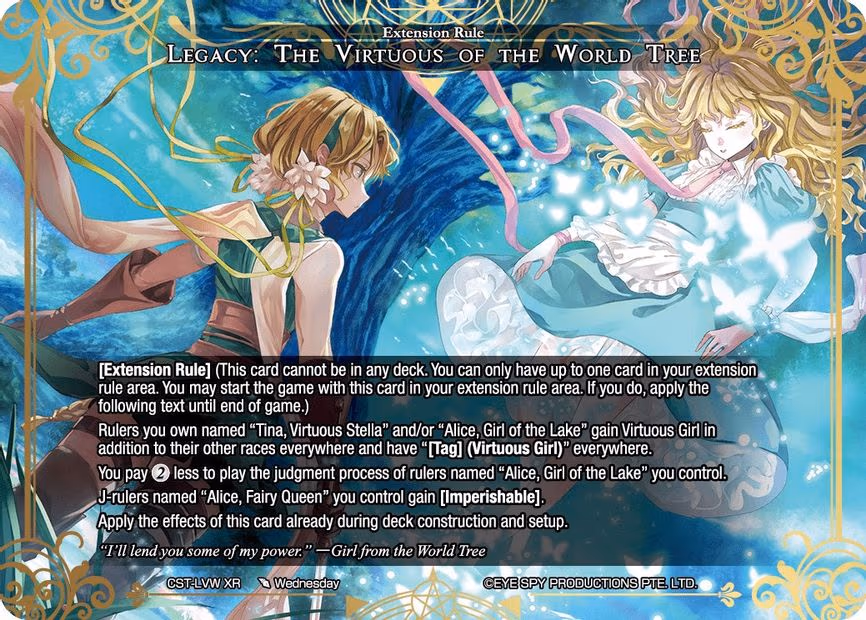 Legacy: The Virtuous of the World Tree - XR (CST-LVW-XR)