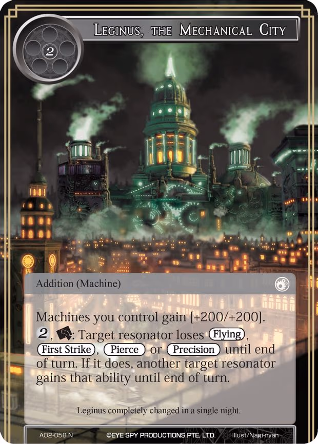 Leginus, the Mechanical City - Normal (AO2-058)
