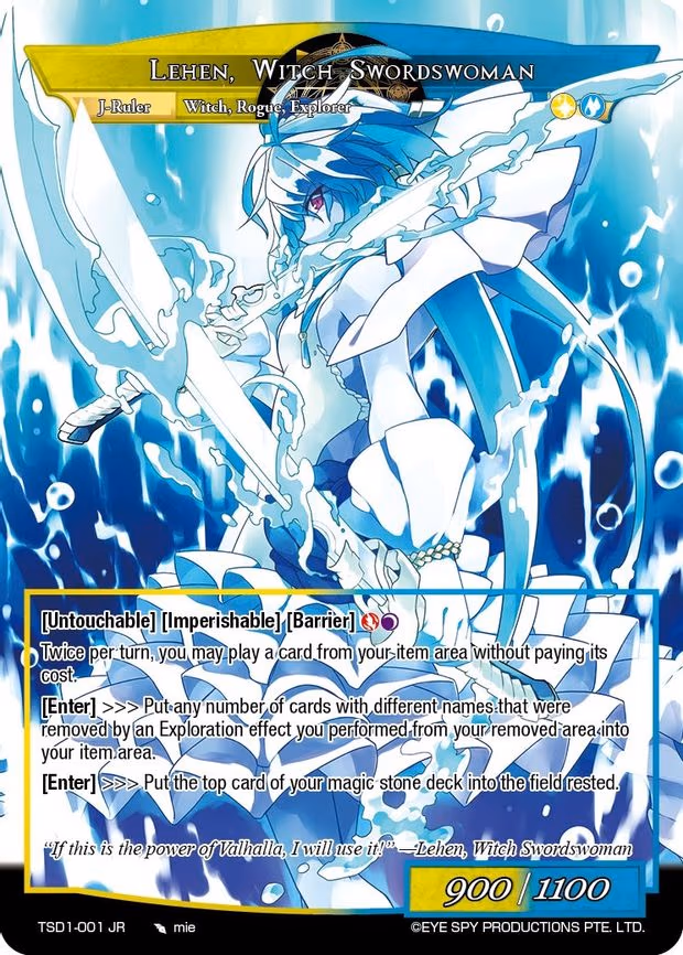 Lehen, Legendary Explorer // Lehen, Witch Swordswoman