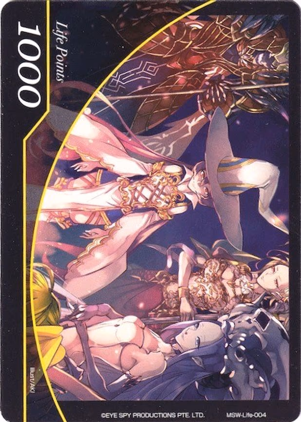 Life Point - Life-004 - Gathering of the Six Sages - Token (MSW-Life-004)