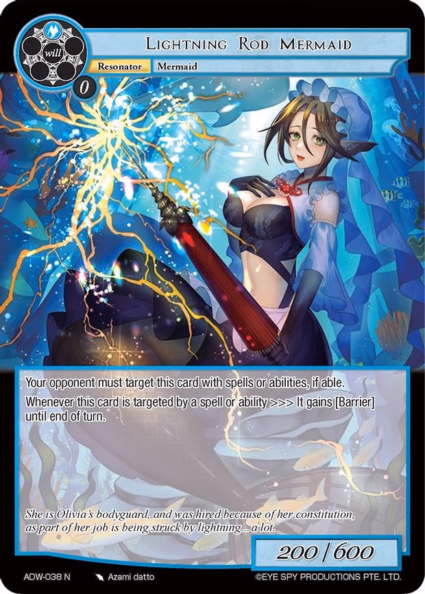 Lightning Rod Mermaid - Normal (ADW-038)