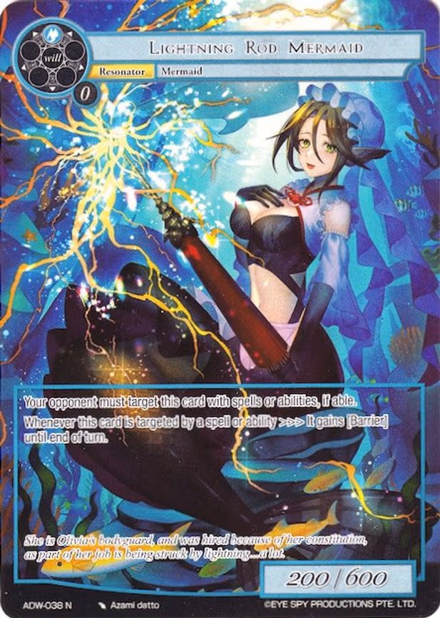 Lightning Rod Mermaid - Normal (ADW-038)