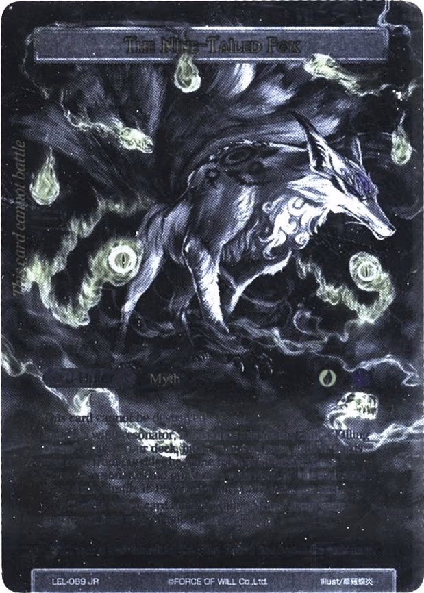 Lilias Petal, Agent of Salvation // The Nine-Tailed Fox - Uber Rare (LEL-069 JR)