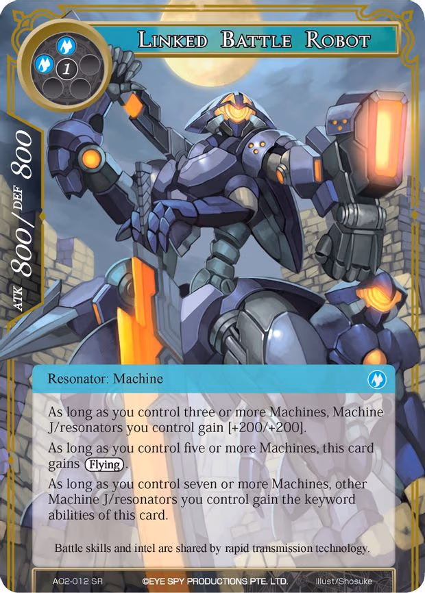 Linked Battle Robot - Super Rare (AO2-012)