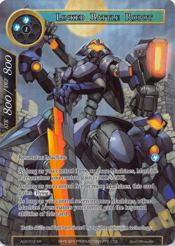 Linked Battle Robot - Super Rare (AO2-012)