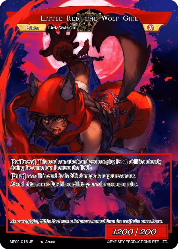 Little Red Riding Hood // Little Red, the Wolf Girl