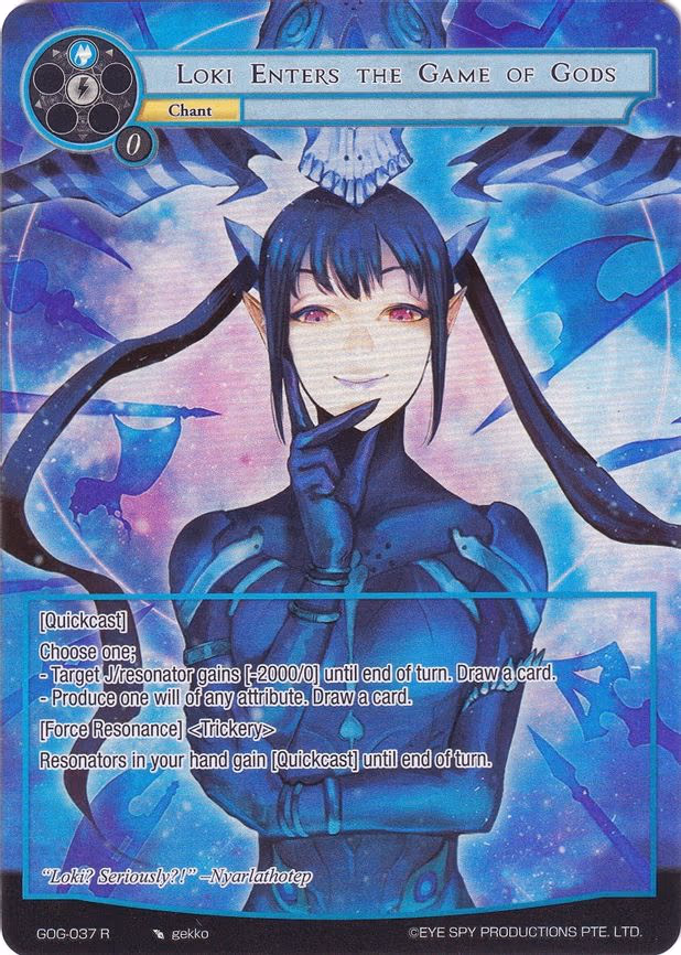 Loki Enters the Game of Gods - Rare (GOG-037)