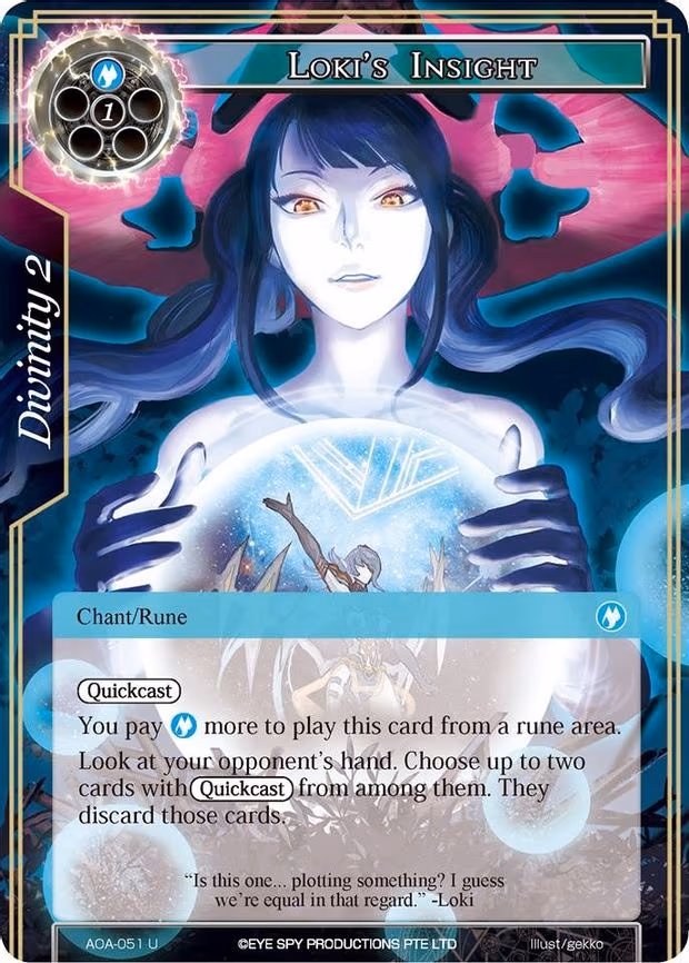 Loki's Insight - Uncommon (AOA-051)