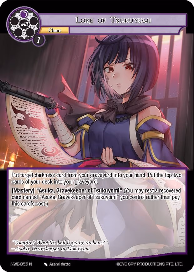 Lore of Tsukuyomi - Normal (NWE-055 N)
