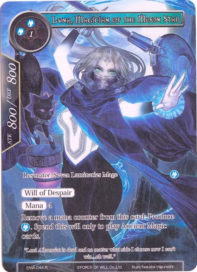 Luna, Magician of the Moon Star - Rare (ENW-044)