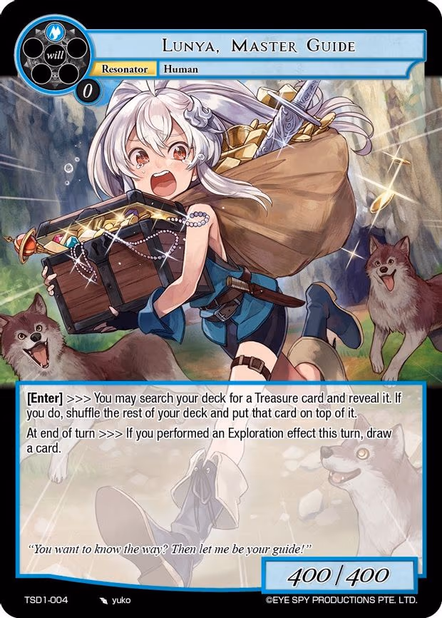 Lunya, Master Guide
