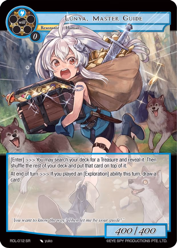 Lunya, Master Guide