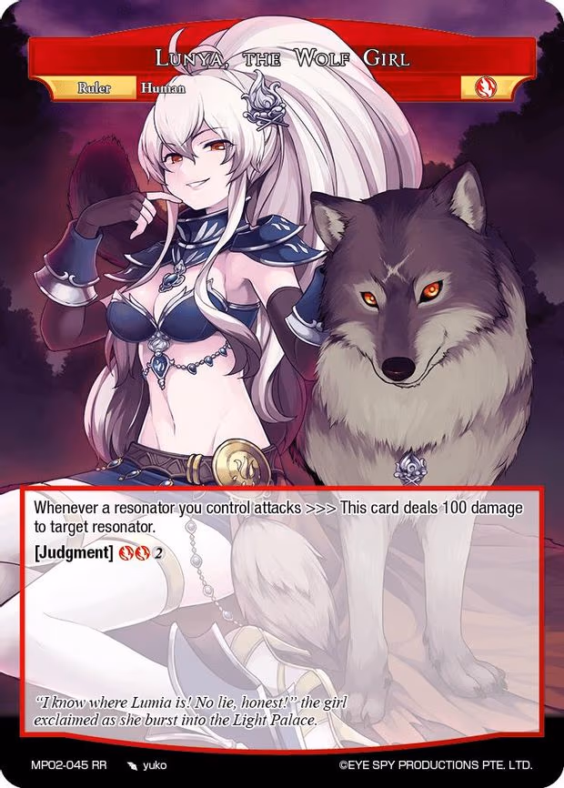 Lunya, the Wolf Girl // Nyarlathotep, the True False Legend