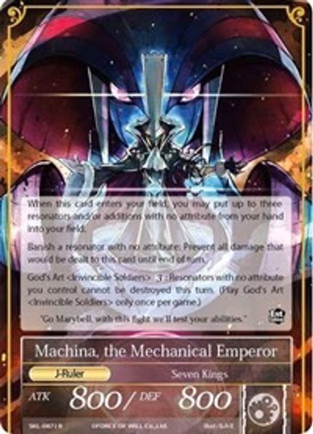 Machina, the Machine Lord // Machina, the Mechanical Emperor