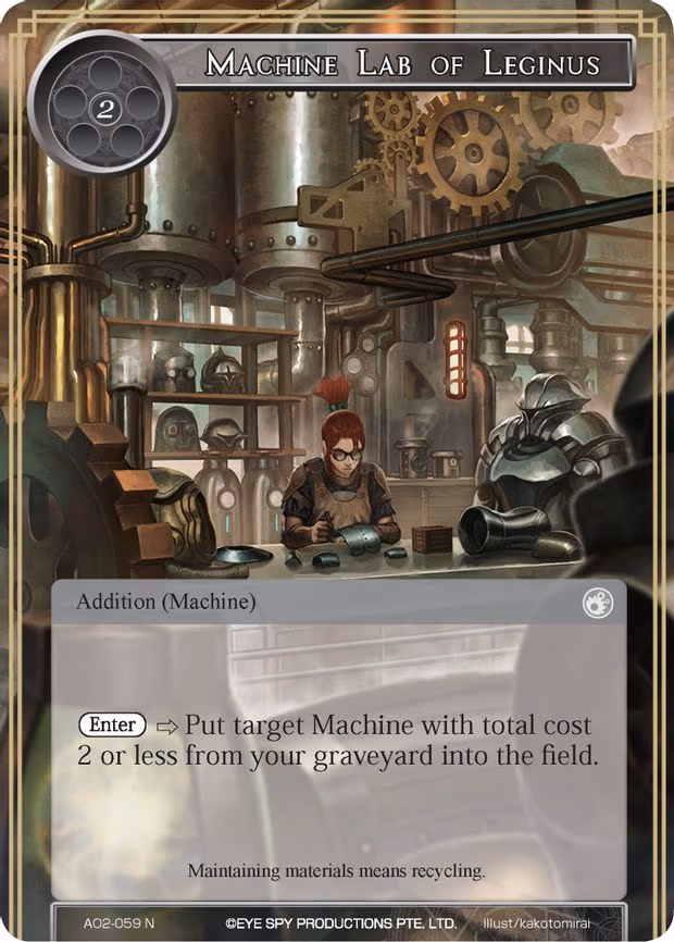 Machine Lab of Leginus - Normal (AO2-059)