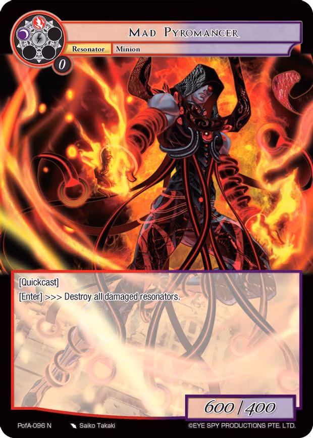 Mad Pyromancer - Normal (PofA-096)