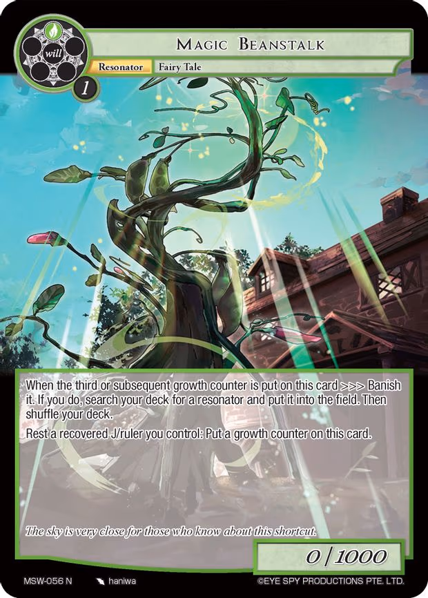 Magic Beanstalk - Normal (MSW-056)