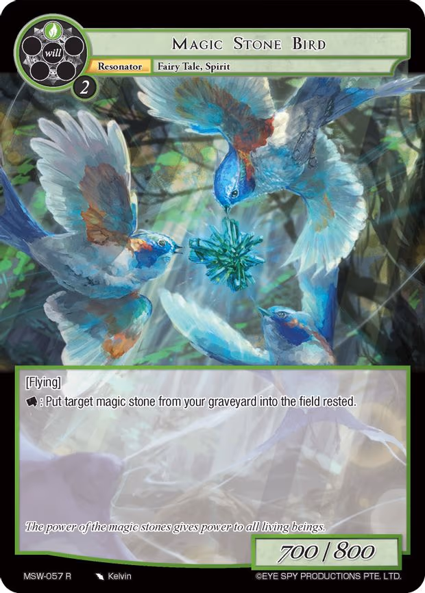 Magic Stone Bird - Rare (MSW-057)