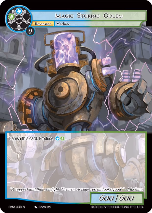 Magic Storing Golem - Normal (PofA-098)