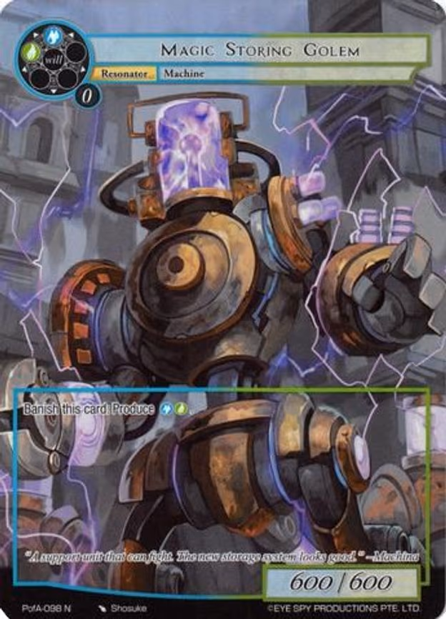 Magic Storing Golem - Normal (PofA-098)