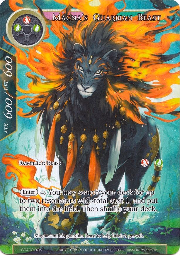 Magna's Guardian Beast - Starter Exclusive (SDAO2-025)