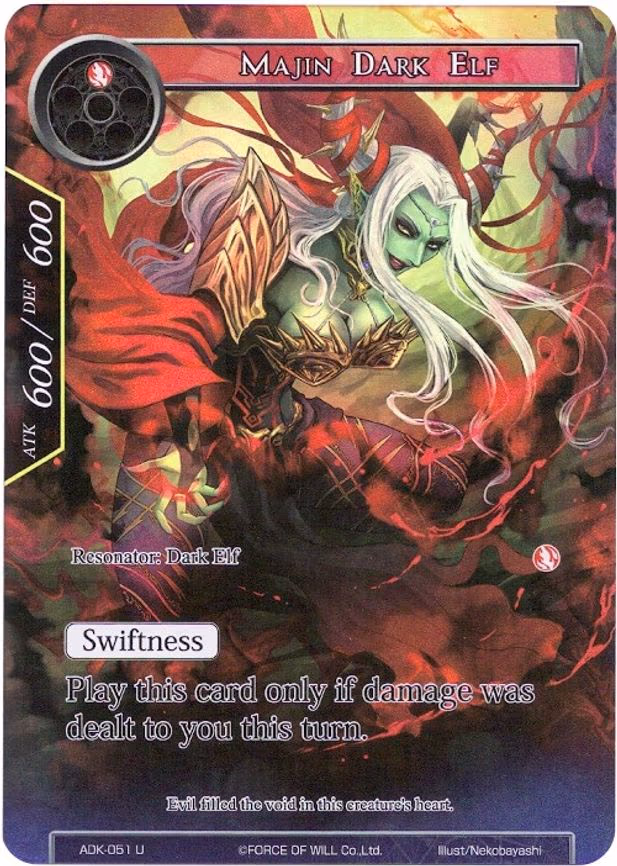 Majin Dark Elf - Uncommon (ADK-051)