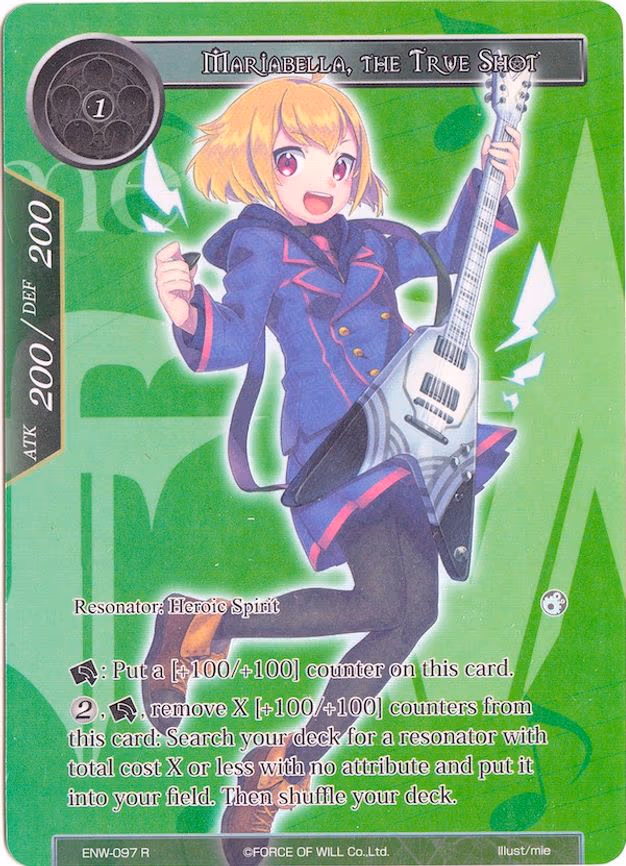 Mariabella, the True Shot - Rare (ENW-097)