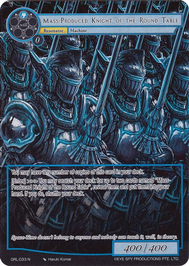 Mass-Produced Knight of the Round Table - Normal (GRL-033)