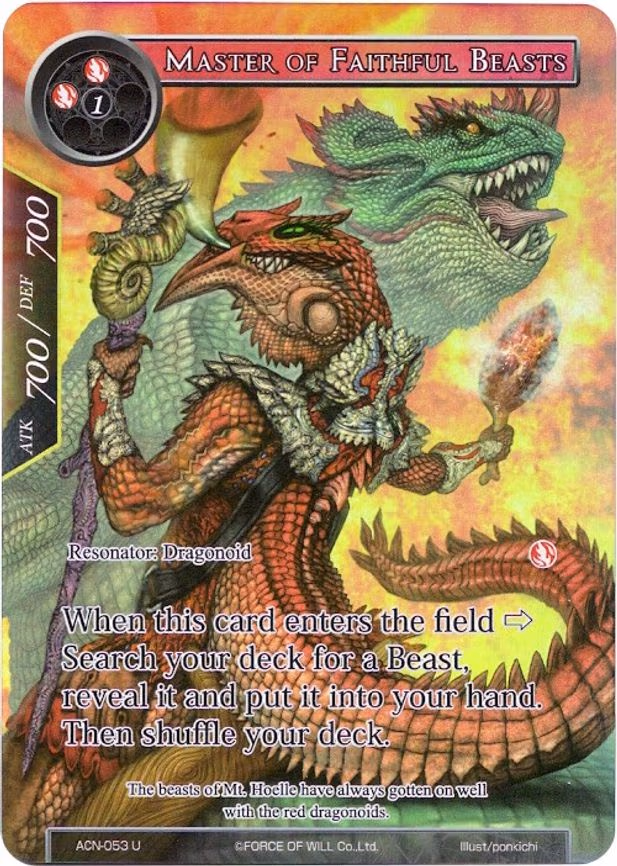 Master of Faithful Beasts - Uncommon (ACN-053)