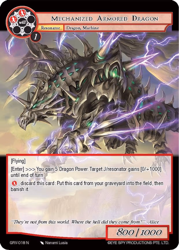 Mechanized Armored Dragon - Normal (GRV-018)