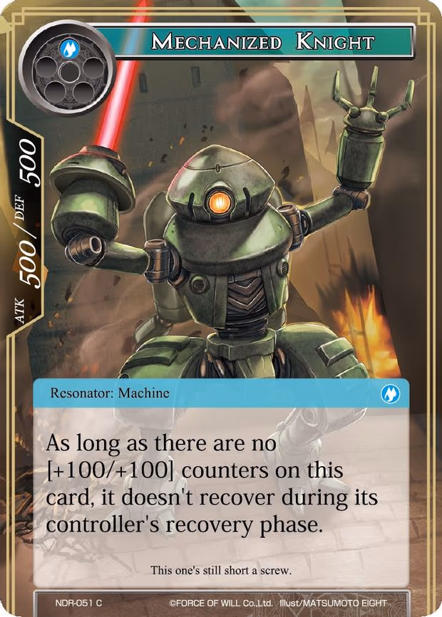 Mechanized Knight - Common (NDR-051)