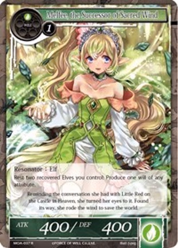 Melfee, the Successor of Sacred Wind - Rare (MOA-037)