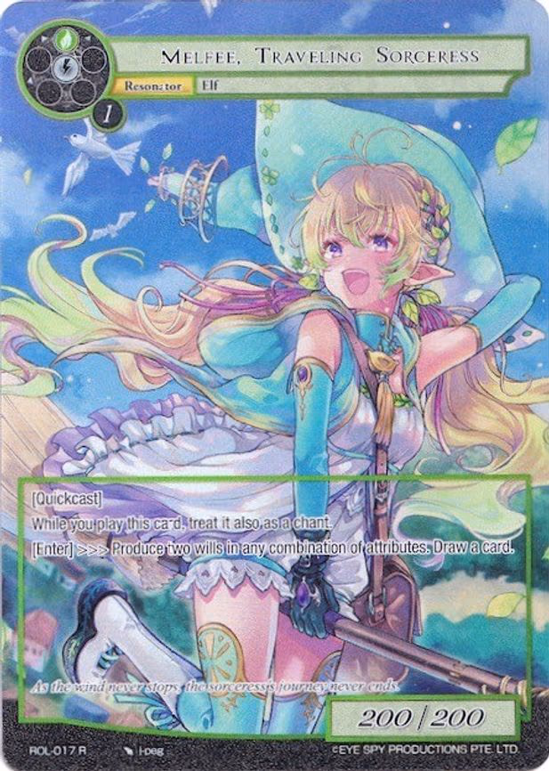 Melfee, Traveling Sorceress - Rare (ROL-017)
