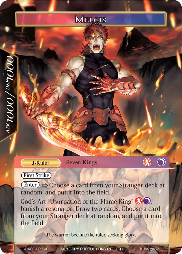 Melgis - Starter Exclusive (SDAO1-028 JR)