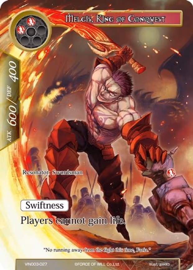 Melgis, King of Conquest - Rare (VIN003-027)