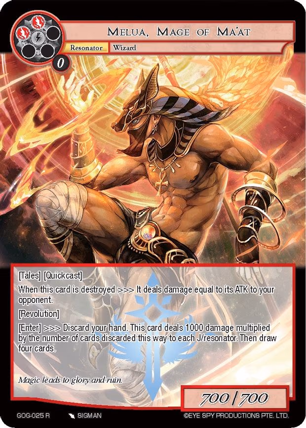 Melua, Mage of Ma'at - Rare (GOG-025)