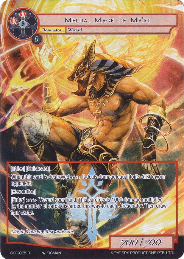 Melua, Mage of Ma'at - Rare (GOG-025)