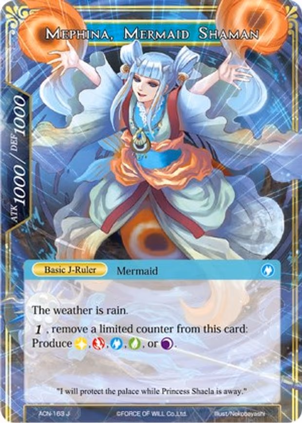 Mephina, Mermaid Shaman - Basic (ACN-163)
