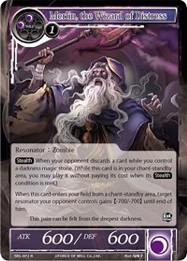 Merlin, the Wizard of Distress - Rare (SKL-072)