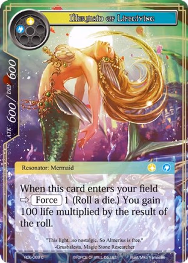 Mermaid of Lifegiving - Common (RDE-068)
