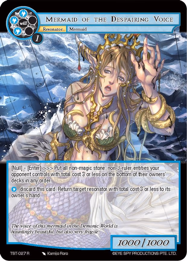 Mermaid of the Despairing Voice - Rare (TST-027)