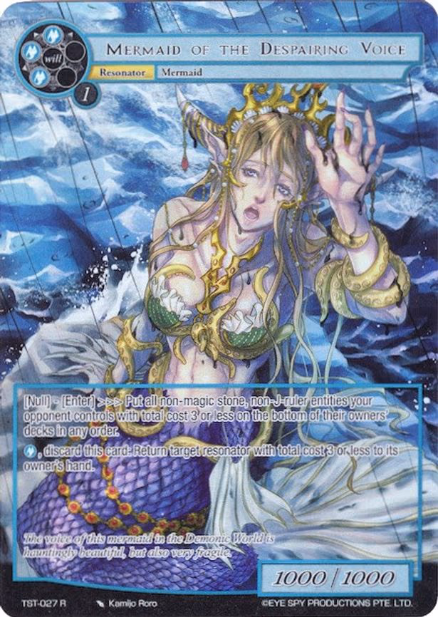 Mermaid of the Despairing Voice - Rare (TST-027)