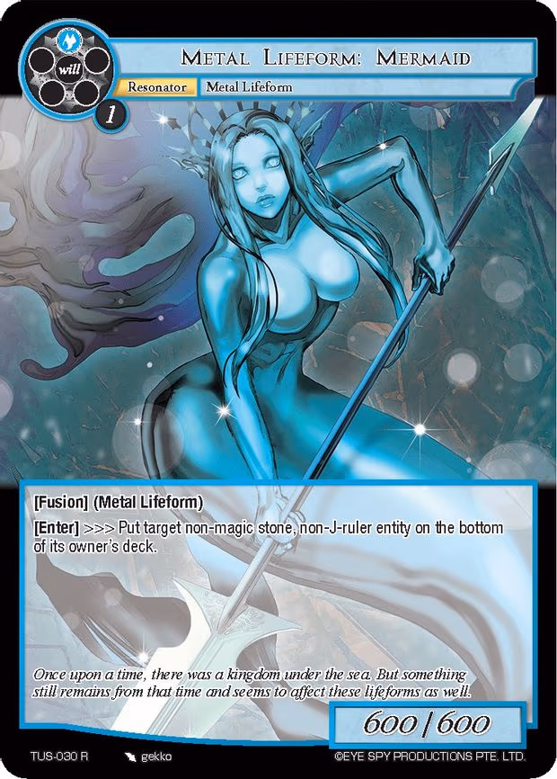 Metal Lifeform: Mermaid - Rare (TUS-030 R)