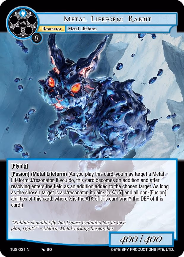 Metal Lifeform: Rabbit - Normal (TUS-031 N)