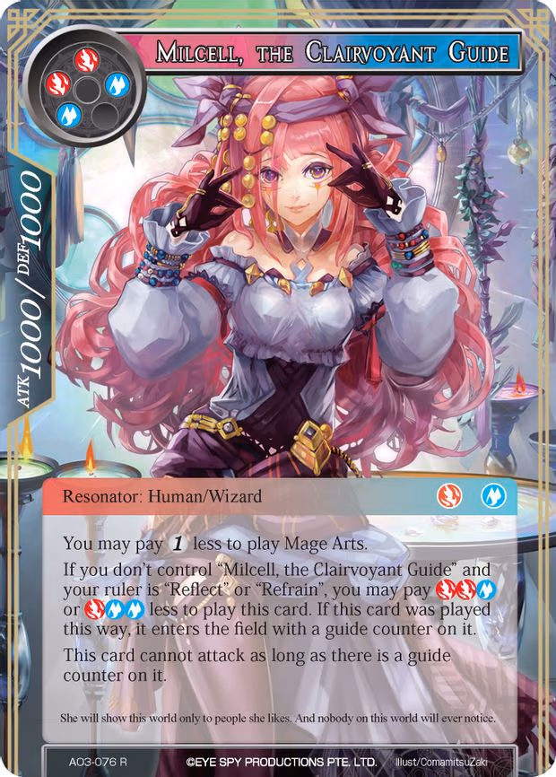 Milcell, the Clairvoyant Guide - Rare (AO3-076)
